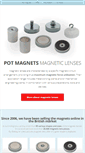 Mobile Screenshot of pot-magnets.com